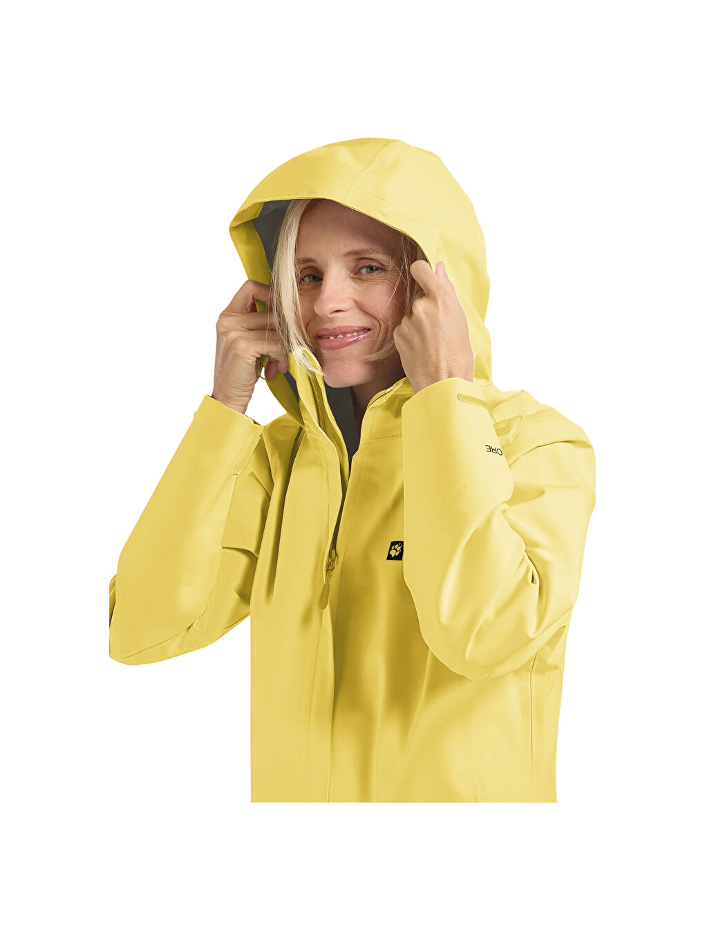 Trailtime 2L Kadın Sarı Outdoor Ceketi-2