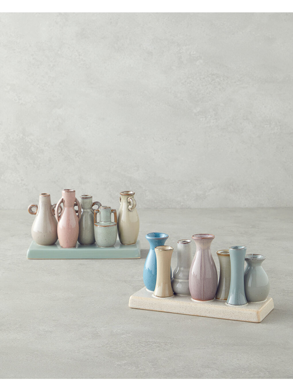 Beyaz Jean Vazo 19x6,5x10,5 cm Multicolor-3