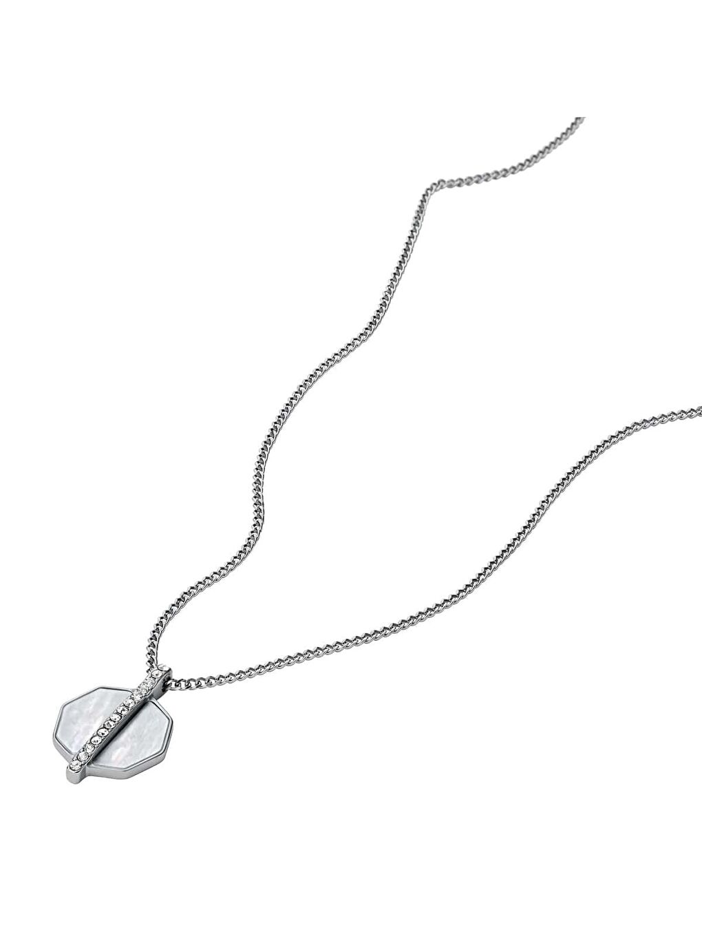 Gri JF04909-040 Kadın Kolye-3