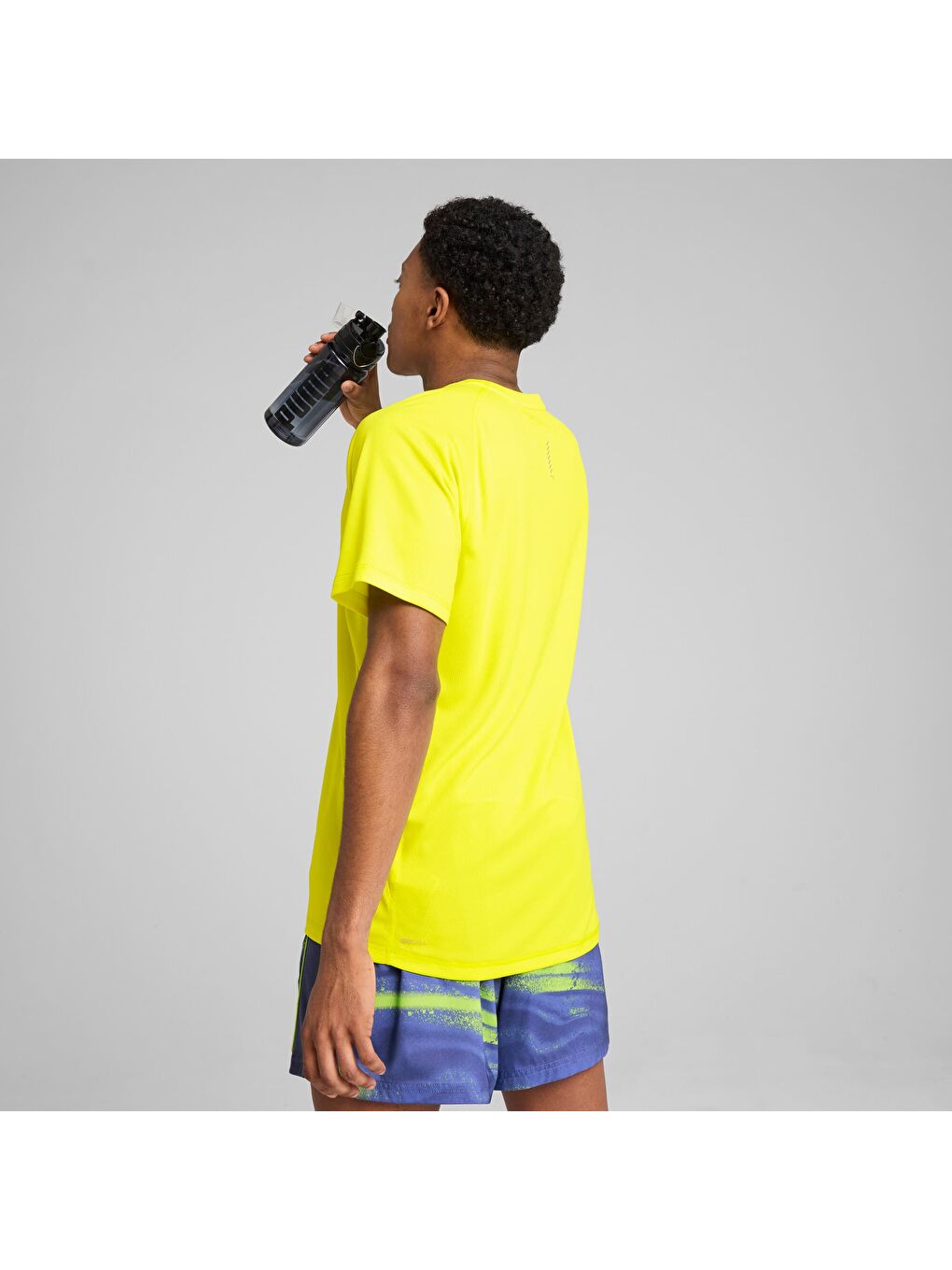 Sarı VELOCITY Erkek Koşu Tişörtü-2