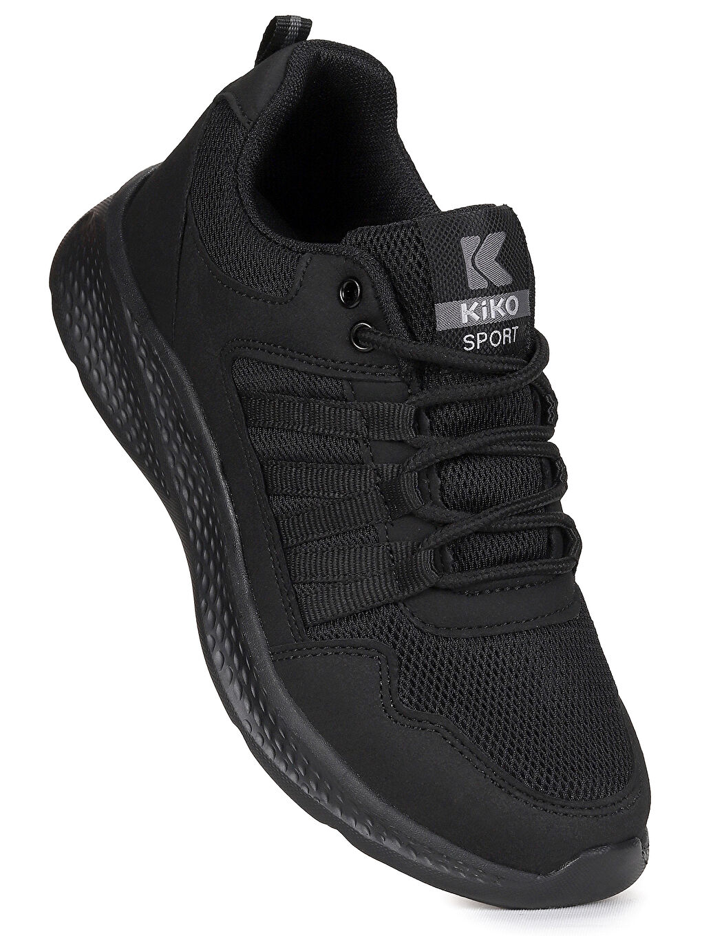 Siyah Suma Fileli Faylon Taban Erkek Çocuk Spor Ayakkabı