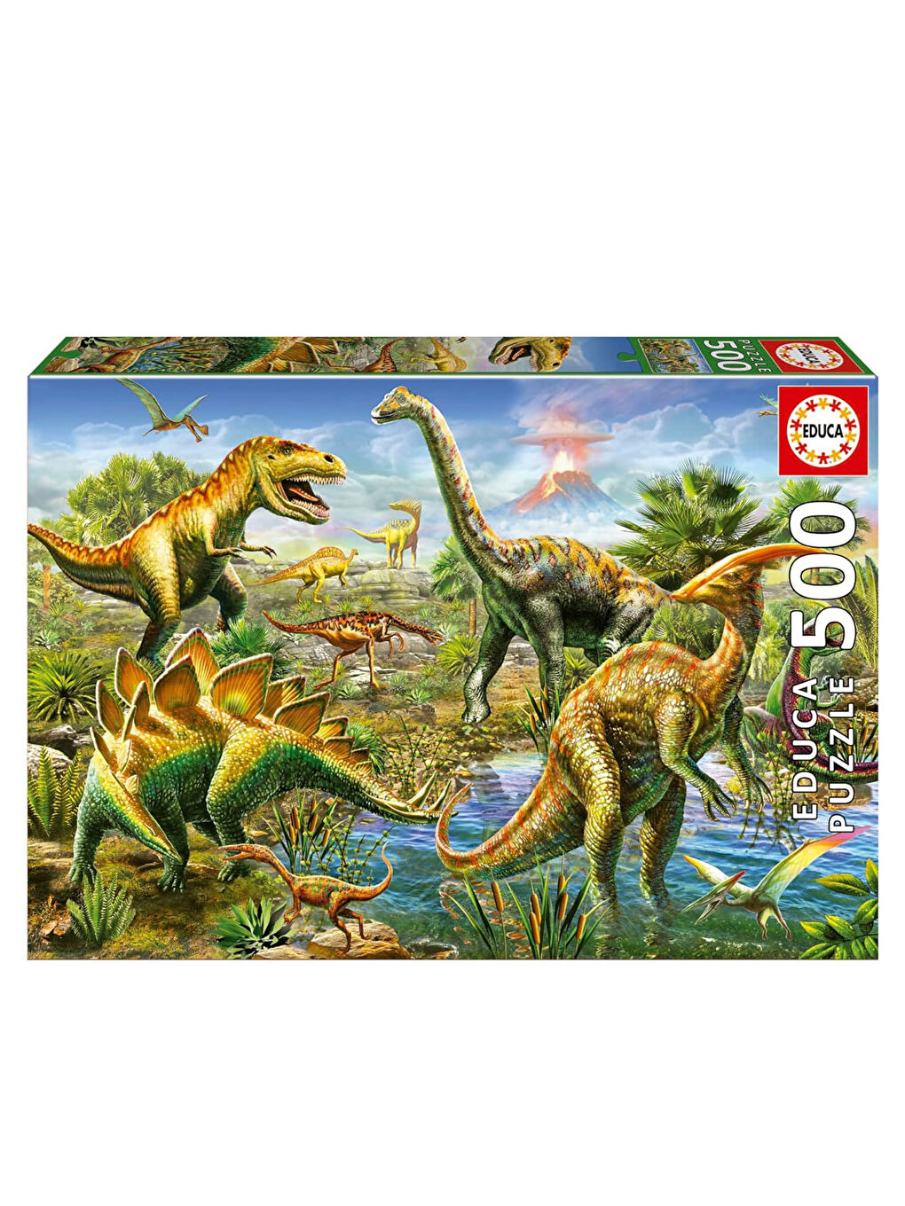 Puzzle 500 Parça Jurassic Oyun Alanı 19903