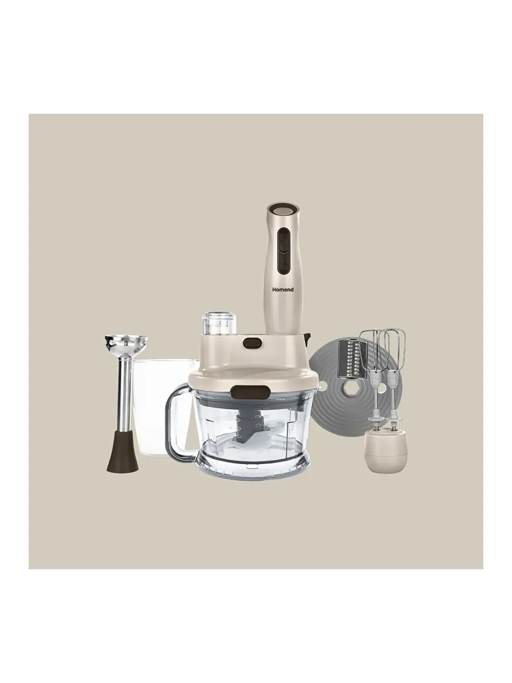 Vintage Functionall 2834H Mutfak Robotu Bej