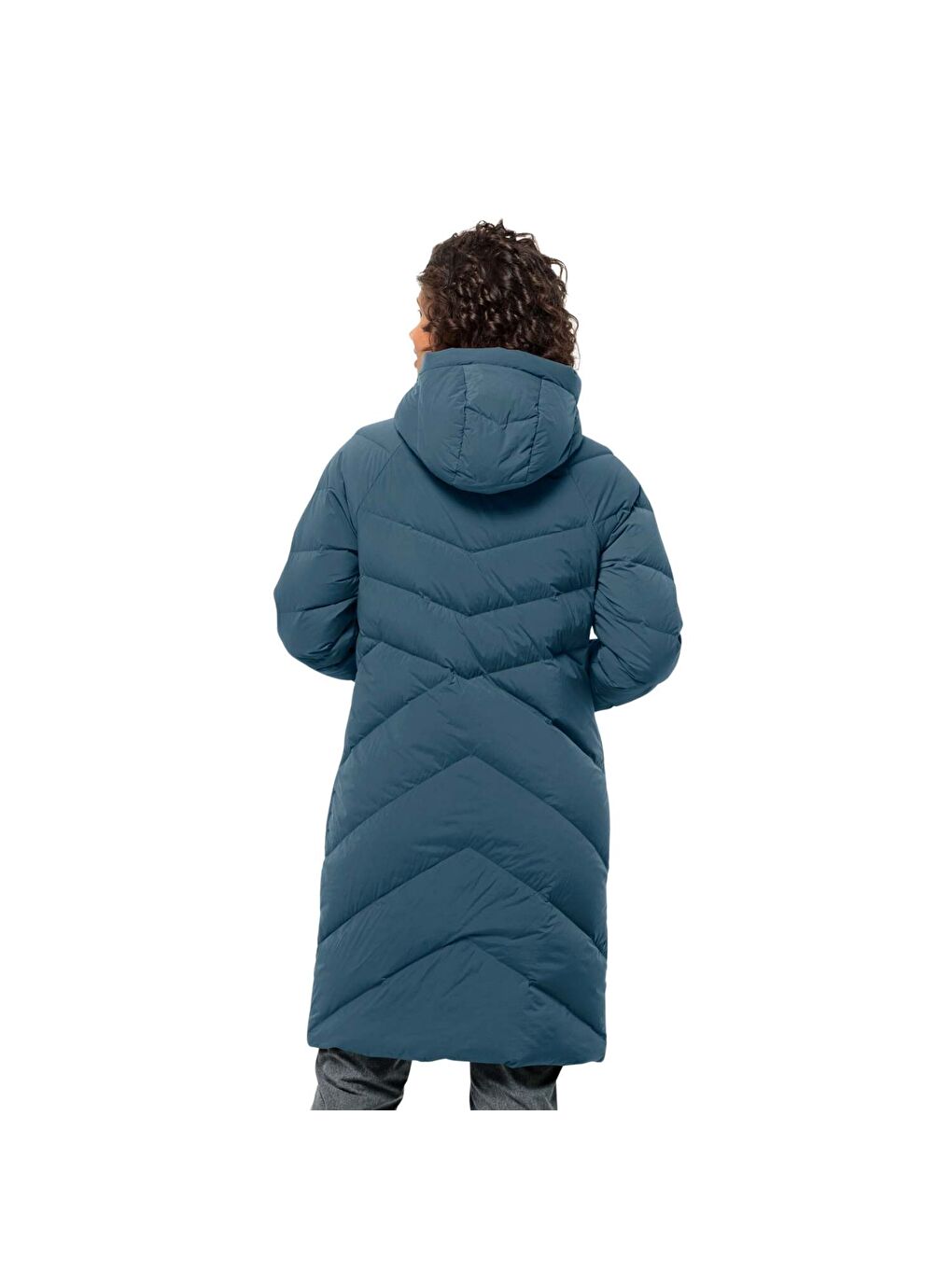 İndigo Marienplatz Coat Rds Kadın Mavi Outdoor Ceketi-5