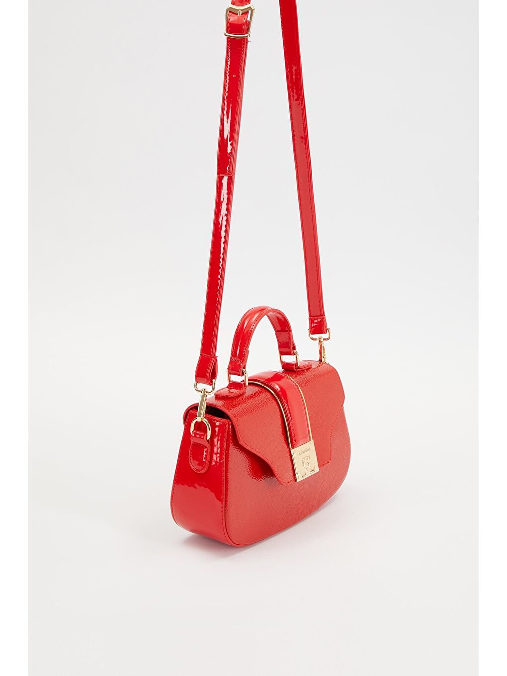 Kırmızı Kadın El ve Omuz Çantası 930214-1