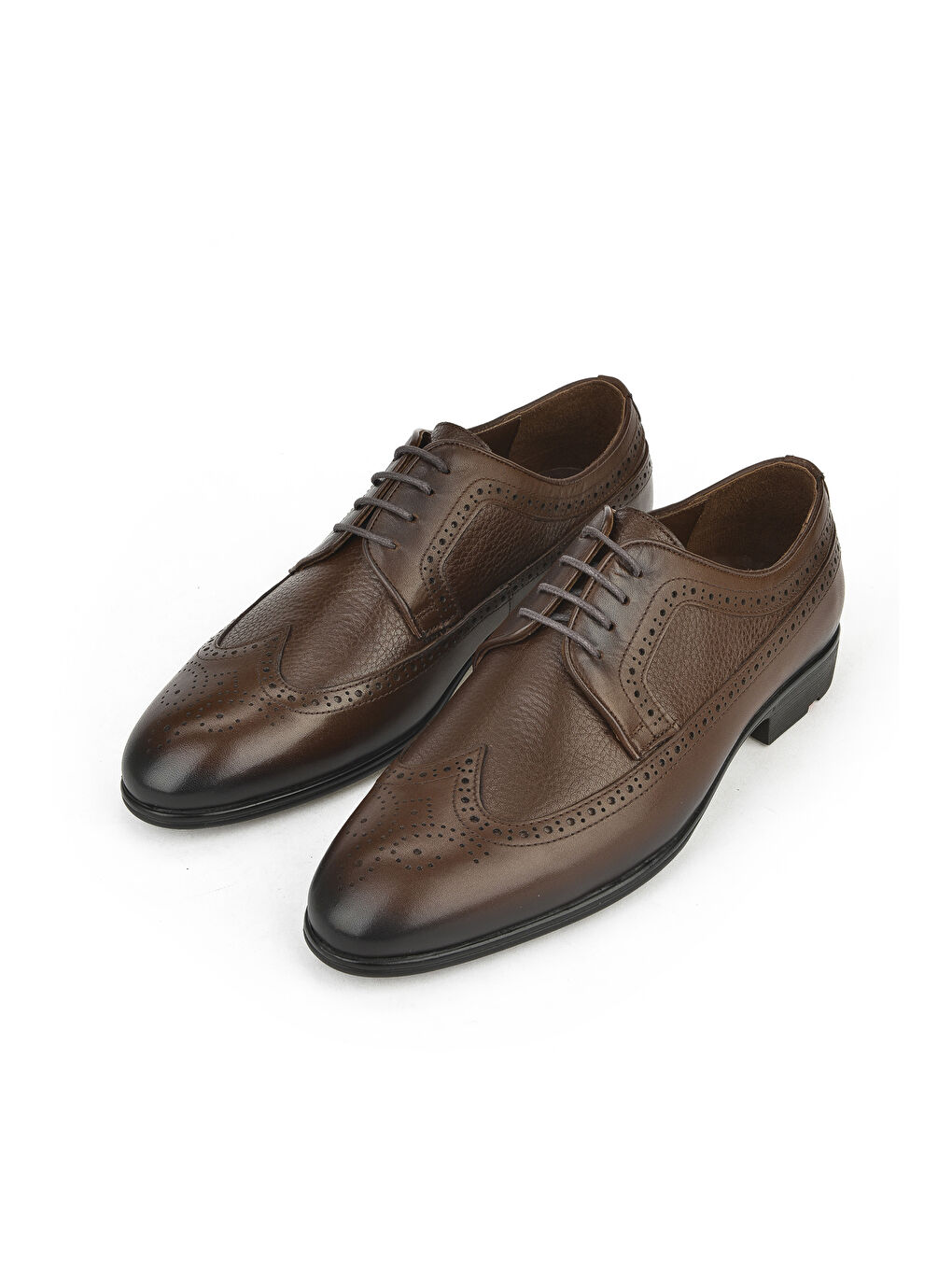 Kahverengi Erkek Hakiki Deri Küçük Numara Ayakkabı 141745Z4152 Kahve