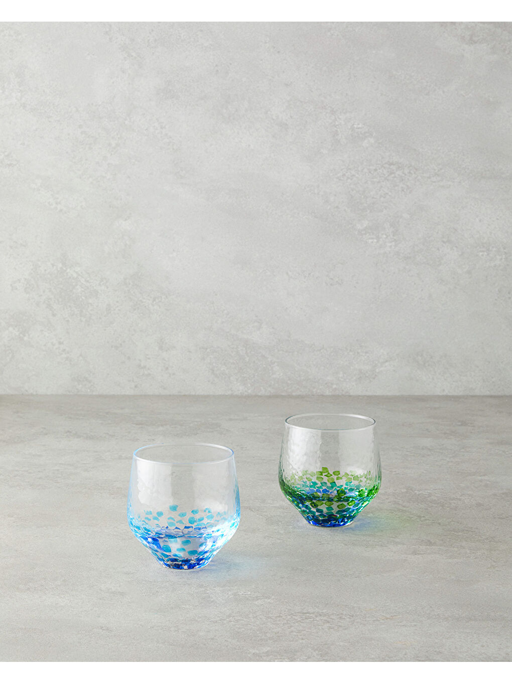 Miracle Cam 2'li Bardak 235 ml Mavi - Yeşil