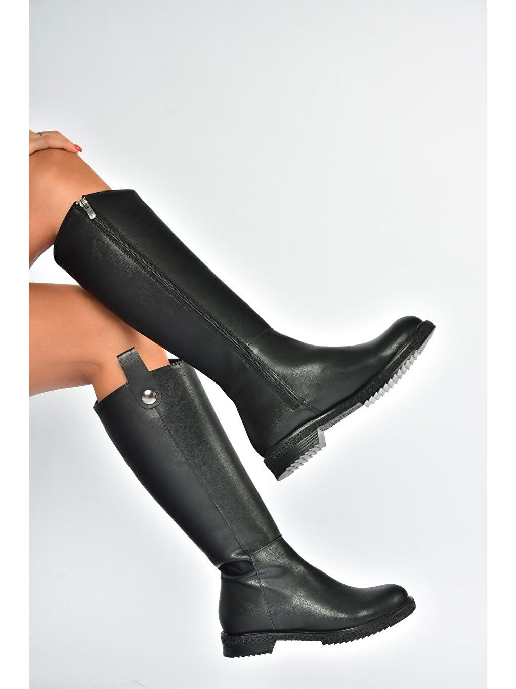 Siyah Kadın Çizme V965012009-2