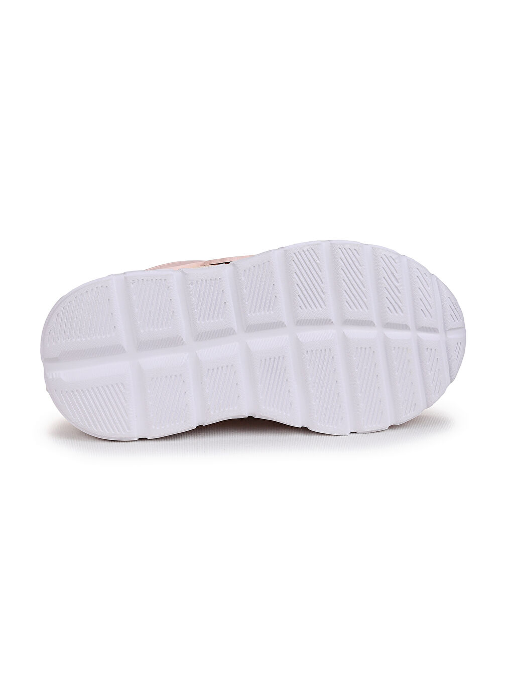 Pembe Puff Cırtlı Işıklı Faylon Taban Kız Bebek Spor Ayakkabı-4
