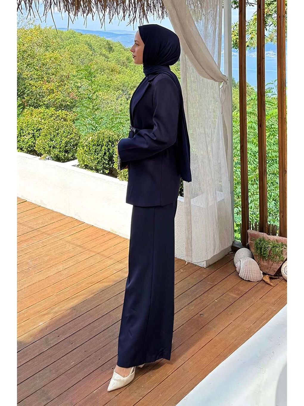 Pensli Ceket-Pantolon İkili Takım Lacivert-1