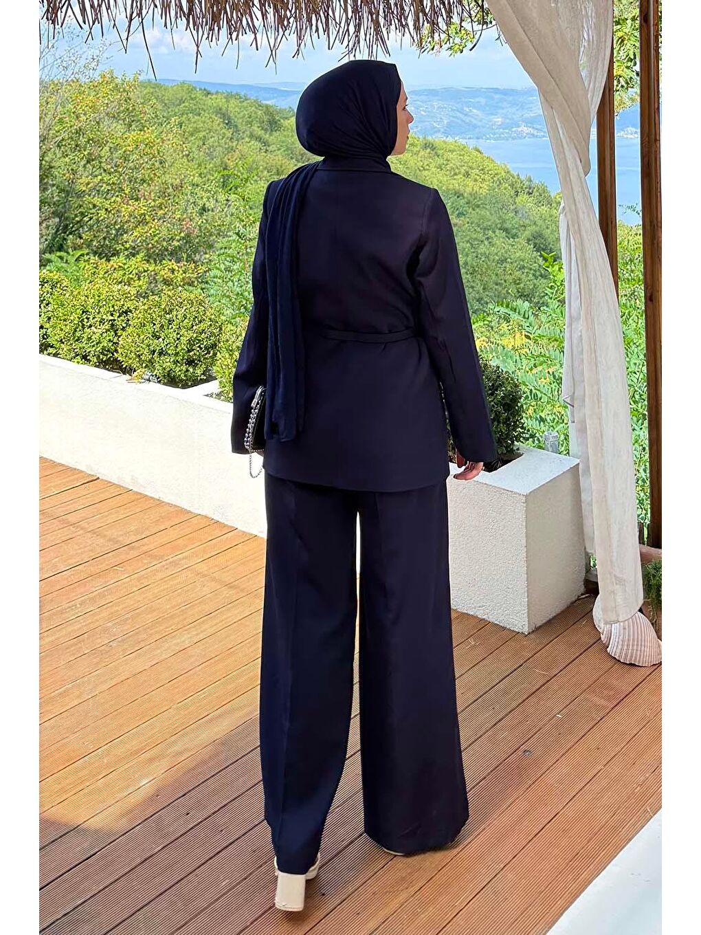 Pensli Ceket-Pantolon İkili Takım Lacivert-3