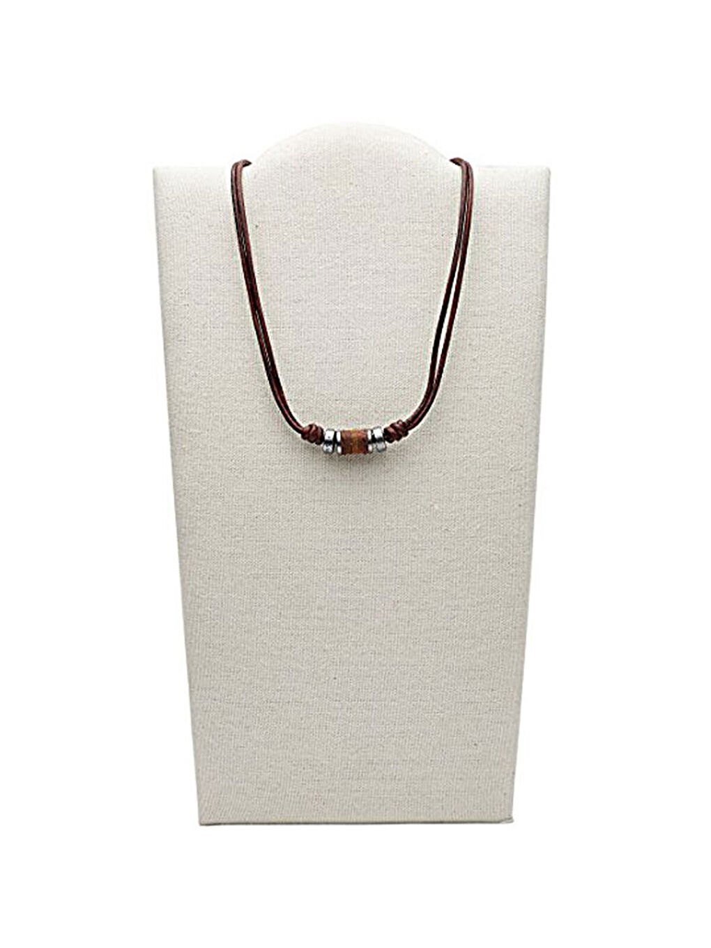 Kahverengi JF00899-797 Erkek Kolye-1