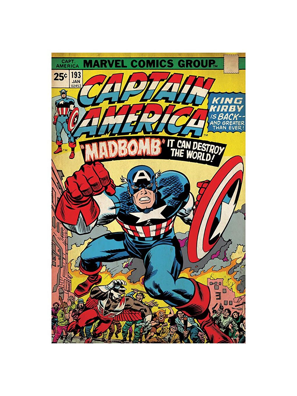 Marvel Comics Captain America Puzzle 300 Parça 33175-1