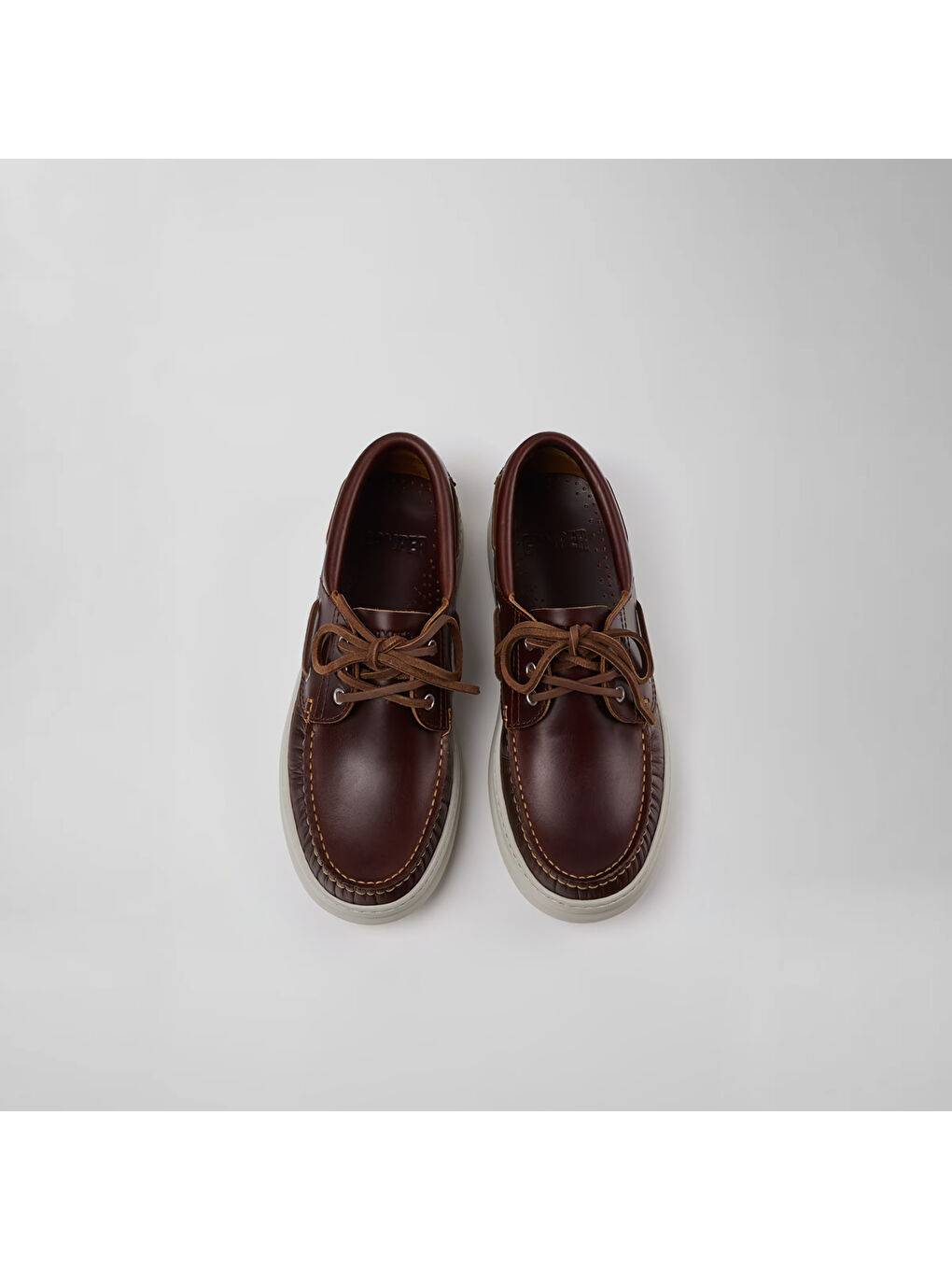 Kahverengi Erkek Klasik Ayakkabı K101073-003 Runner Four Brown-3