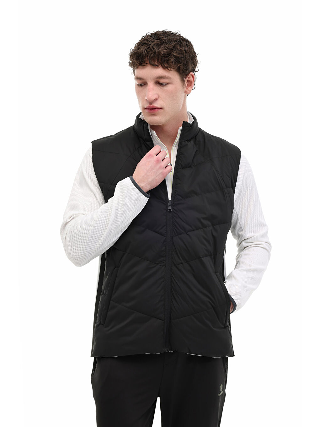 ML RAY 4ITA2-YLK1 6FX Siyah Erkek Yelek