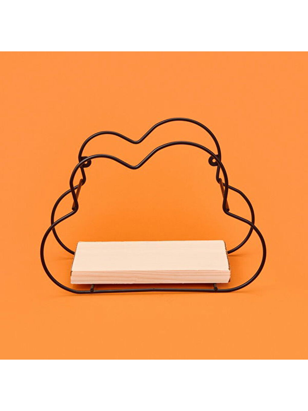 Bulut Dekoratif Raf - Siyah - 19 cm