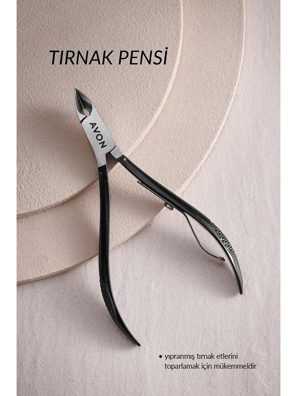 AVON Renksiz Siyah Tırnak Pensi - 1