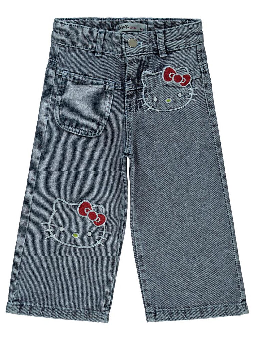 2-5 Yaş Pantolon - Mavi5-6 Yaş-1