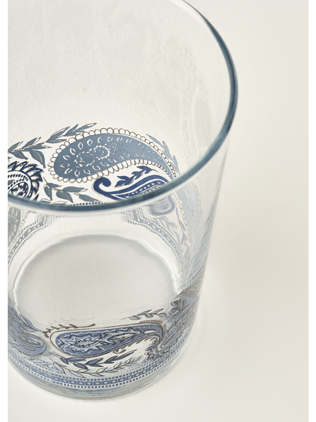 Paisley Meşrubat Bardağı Mavi (510 cc)-5