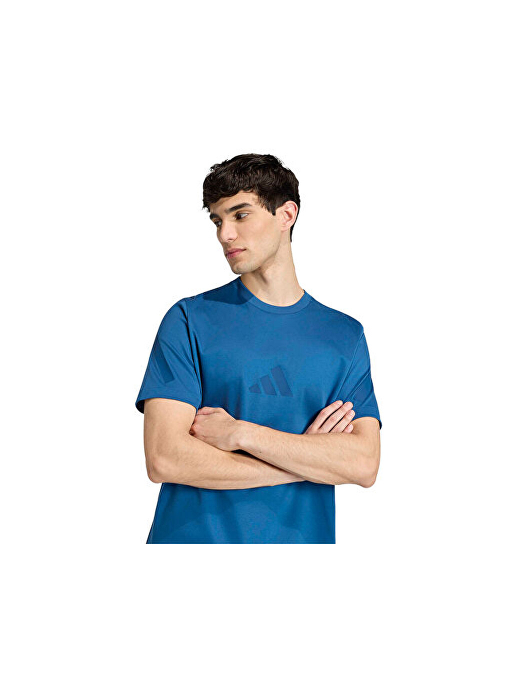 M Z.n.e. Tee Erkek Günlük Tişört Kr0204 Mavi-3