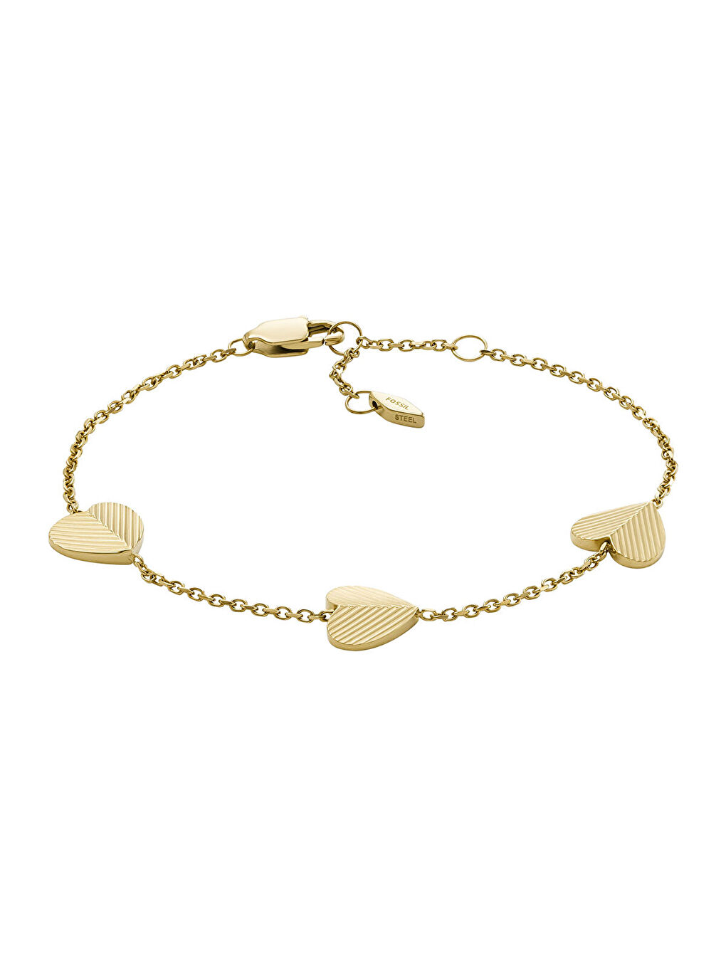 Sarı JF04653-710 Kalpli Kadın Bileklik