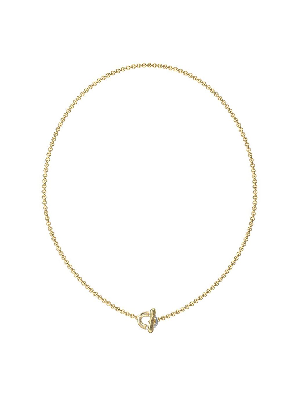 Sarı JGUJUBN05371JWYGRHTU Kadın Kolye