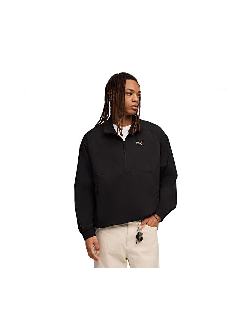 Pumatech Half-zip Crew Erkek Günlük Ceket 63210101 Siyah
