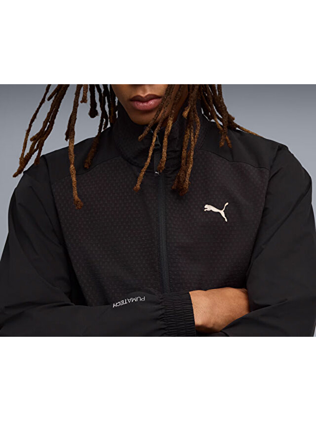 Pumatech Half-zip Crew Erkek Günlük Ceket 63210101 Siyah-2
