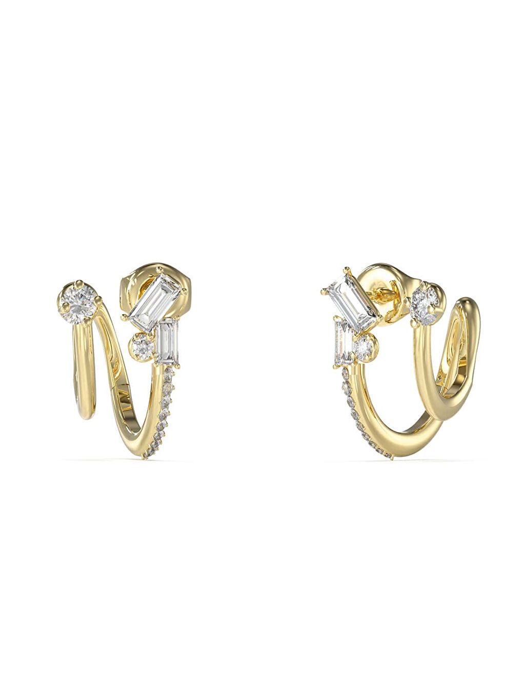 Sarı JGUJUBE05360JWYGTU Kadın Küpe