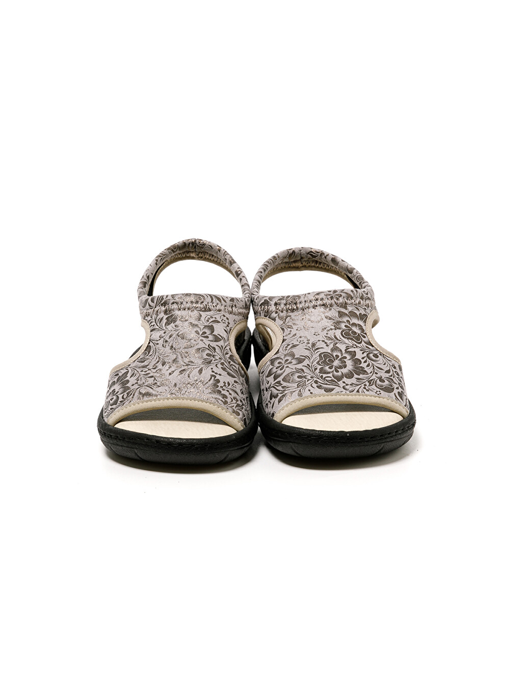 Karışık Kadın Sandalet 5364 STRETCH WOMEN'S FOOTWEAR Plomo-3