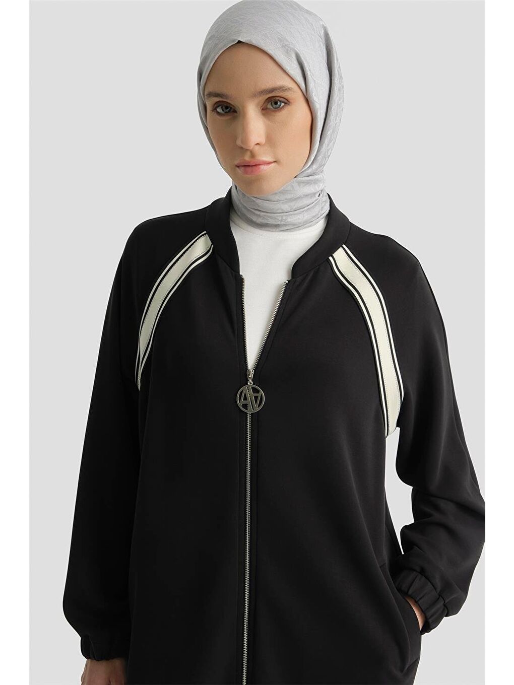 Ribana Detaylı Modal Takım Siyah-3