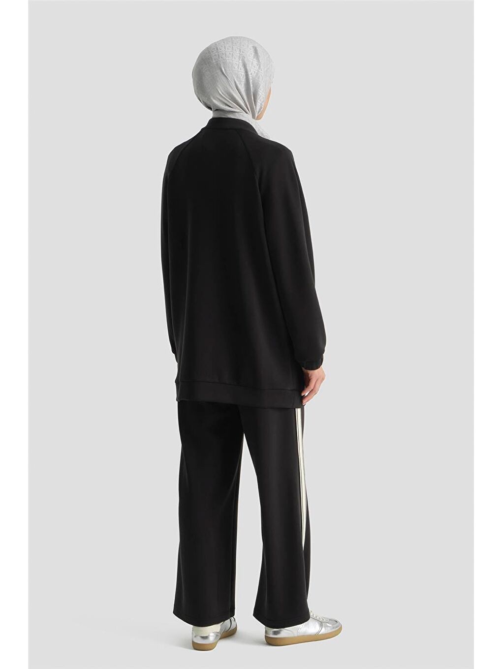 Ribana Detaylı Modal Takım Siyah-5