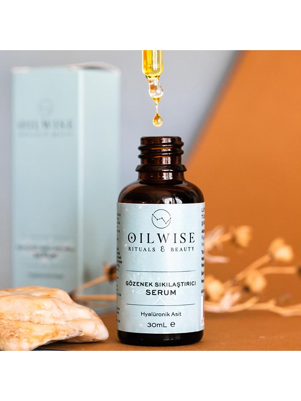 Gözenek Sıkılaştırıcı Serum (Hyalüronik Asit, Gül Uçucu Yağı ve Kuşburnu Çekirdeği Yağı İçer-3