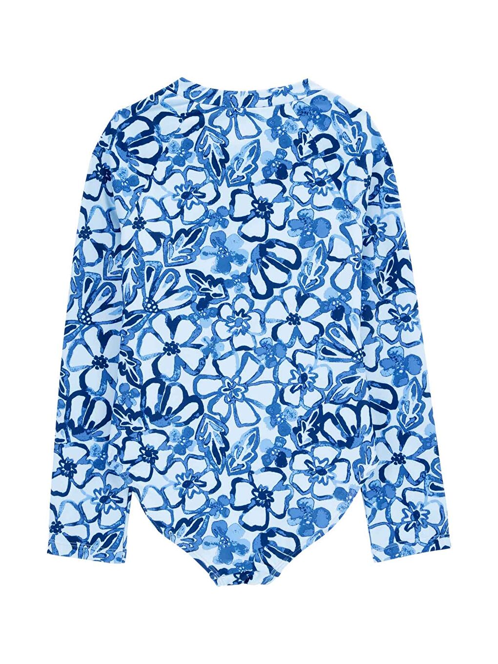 Karışık Kız Çocuk Güneş Koruyucu Mayo-1