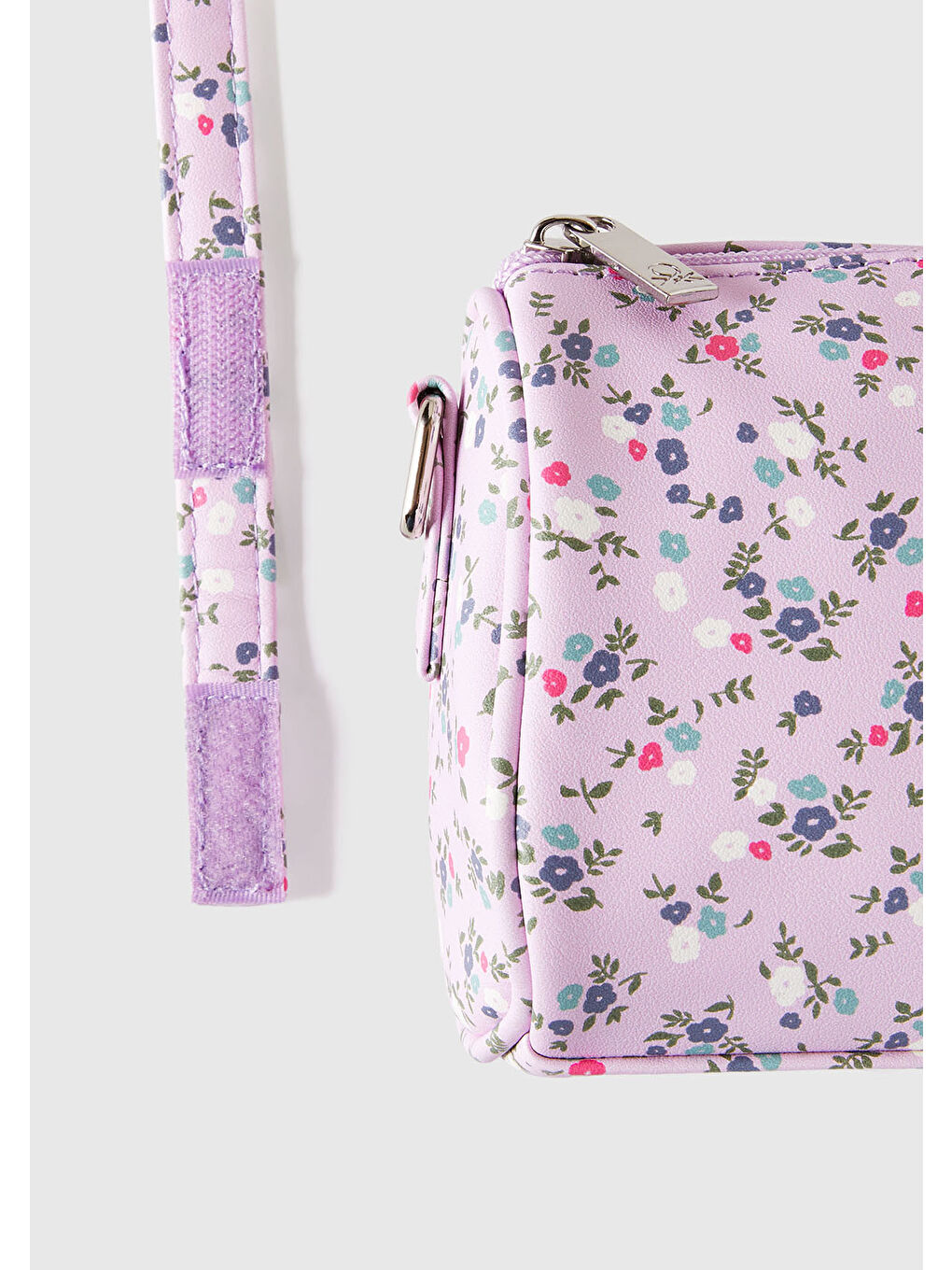 Kız Çocuk Lila Karakter Baskılı Deri Efektli Çanta-2