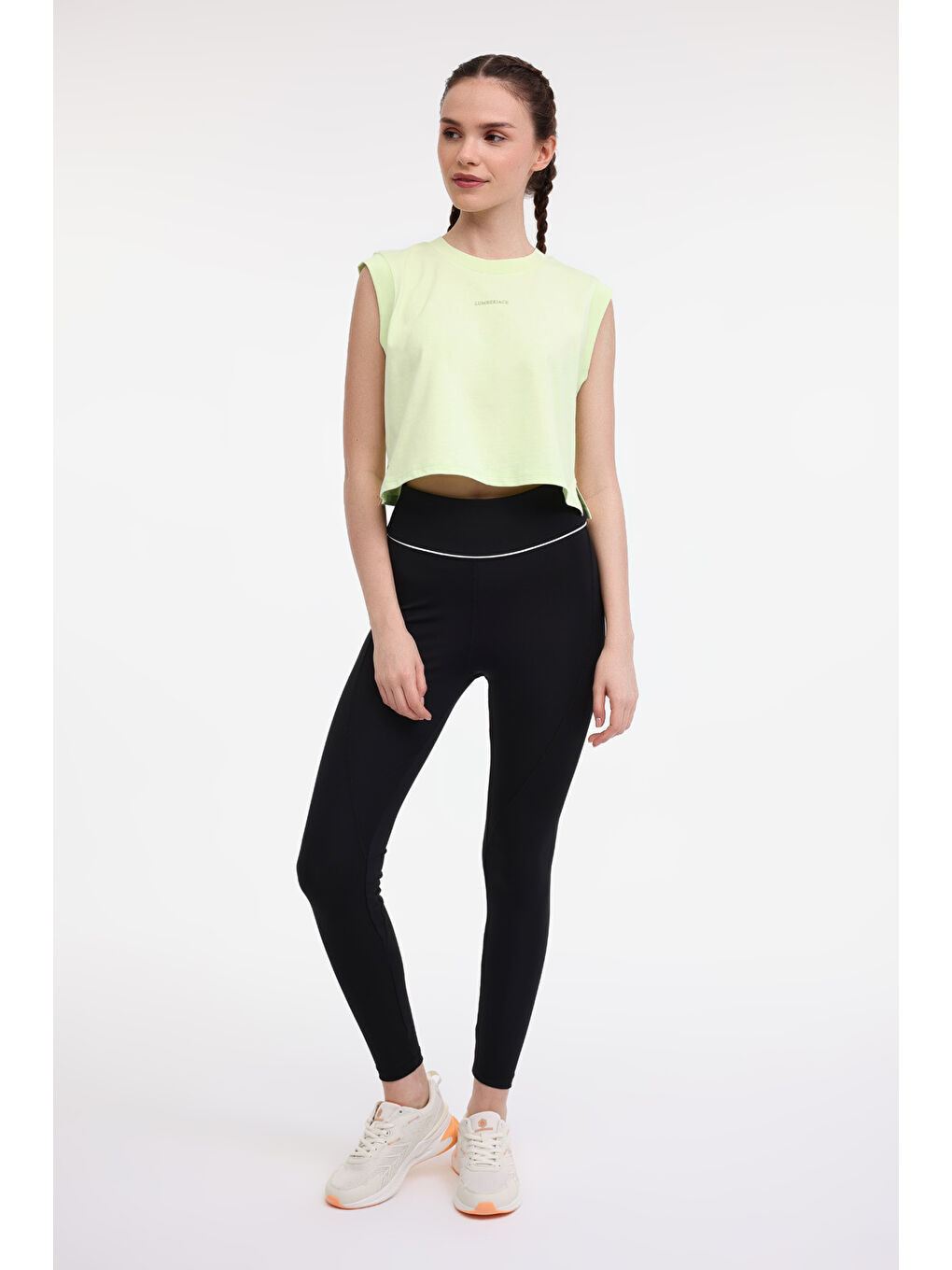 WL AMOU 11PRF-530 5FX Sarı Kadın Kısa Kol T-Shirt-2