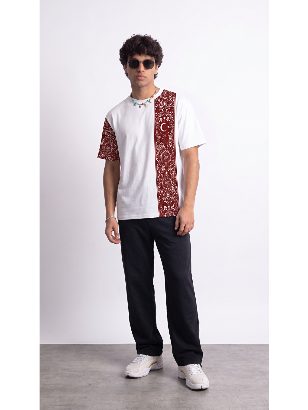 Boxy Türkiye Beyaz Premium T-Shirt-1
