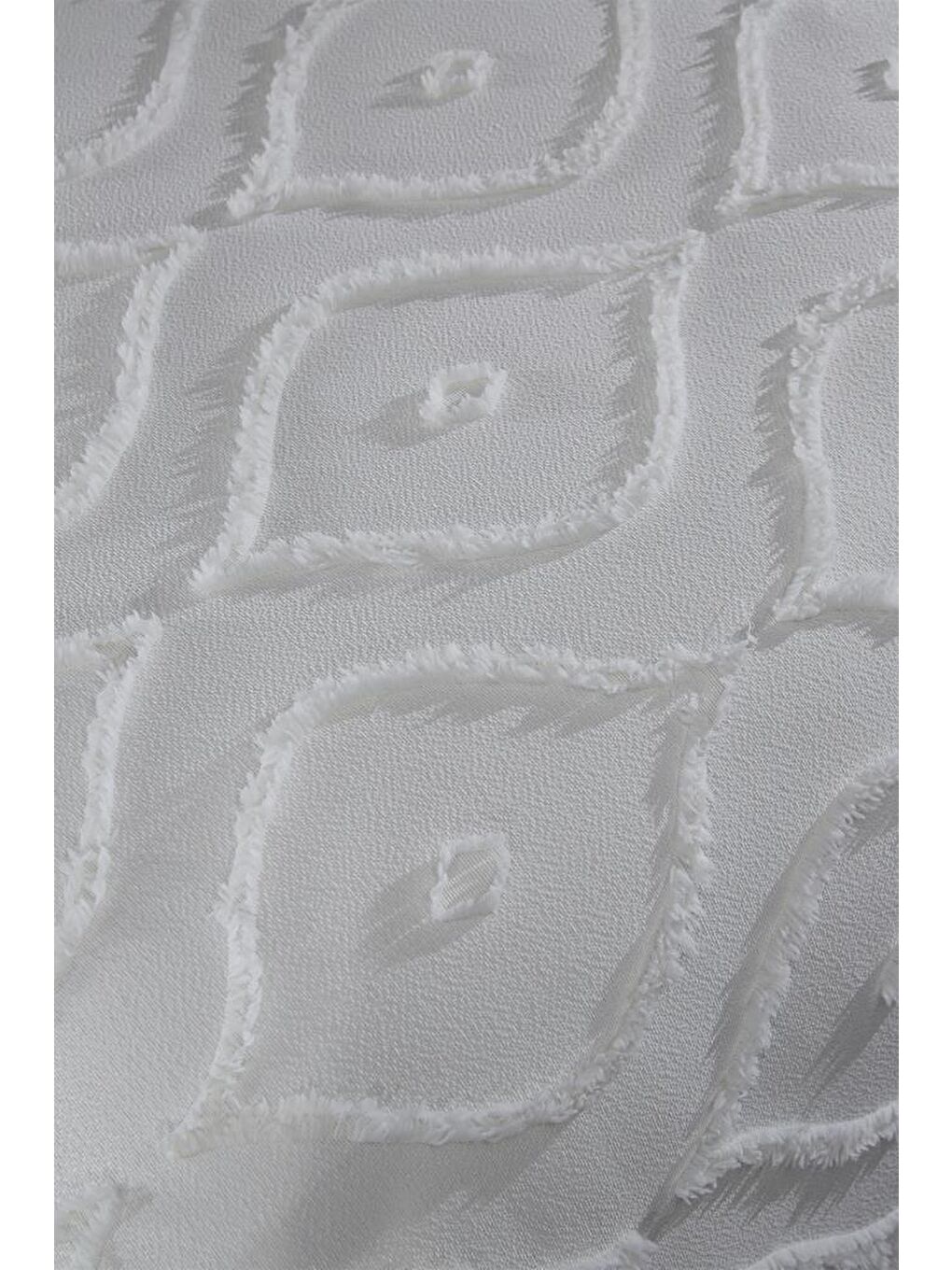 Ekru Pirot 2 Parça Tek Kişilik Pike Takımı Krem-3