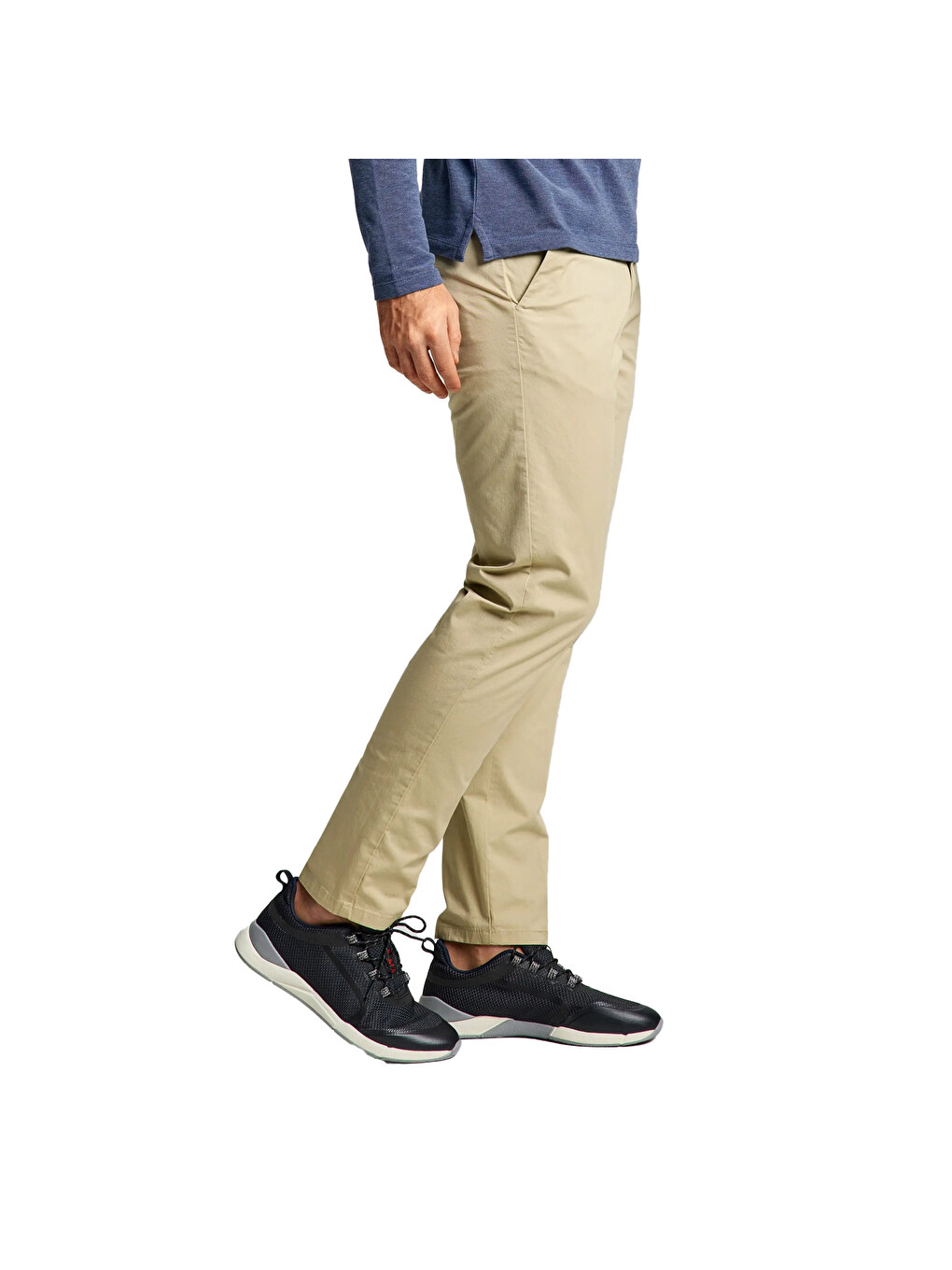 Siyah Deck Lgt Chino Pant Erkek Bej Pantolon-1
