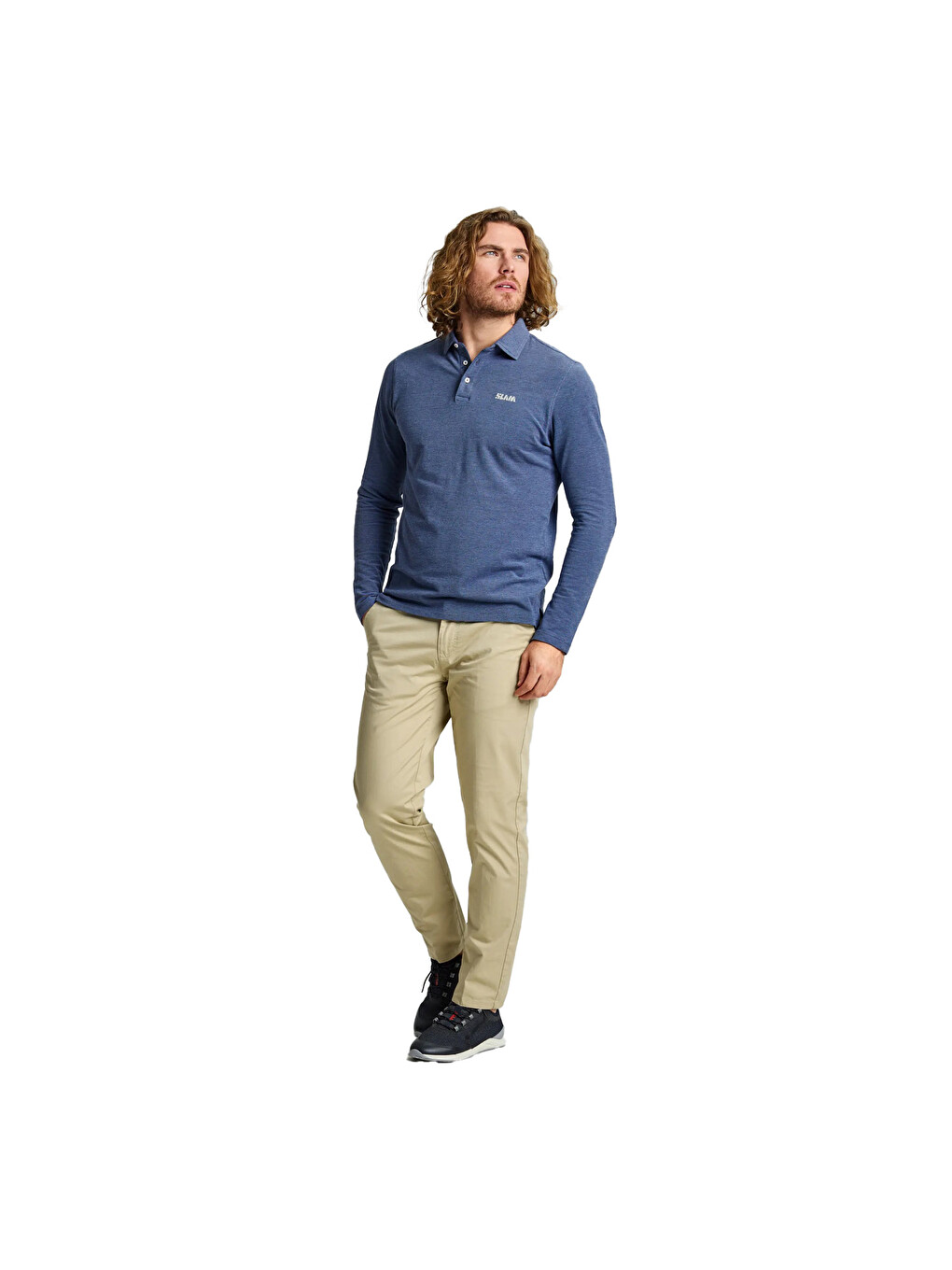 Siyah Deck Lgt Chino Pant Erkek Bej Pantolon-2
