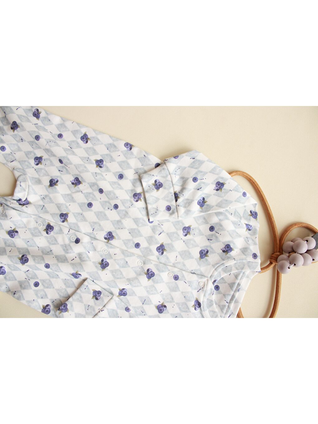 Ekru Blueberry Woodie Serisi Tulum-1