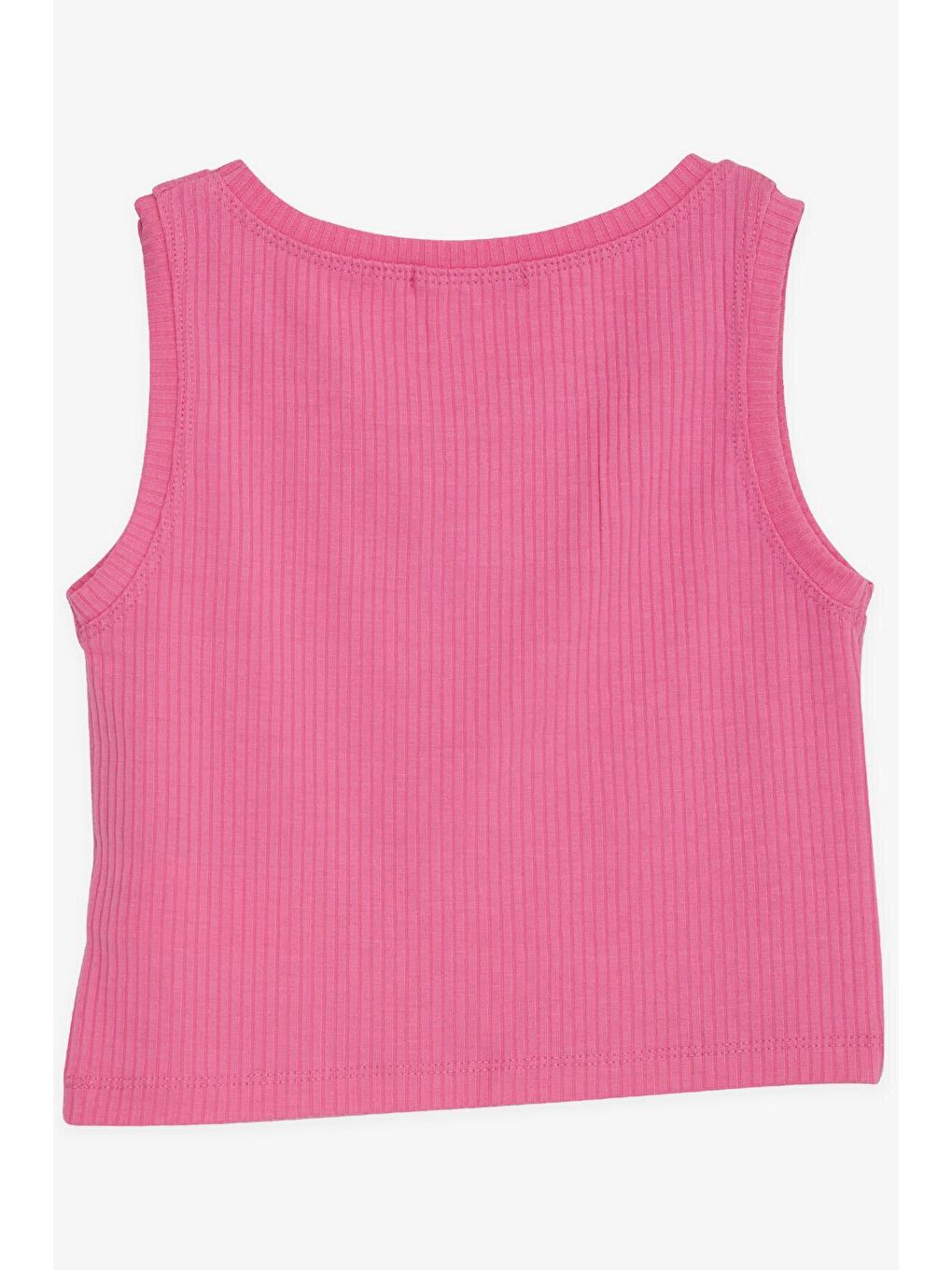 Kız Çocuk Atlet Armalı Taşlı Fuşya (9-14 Yaş)-4