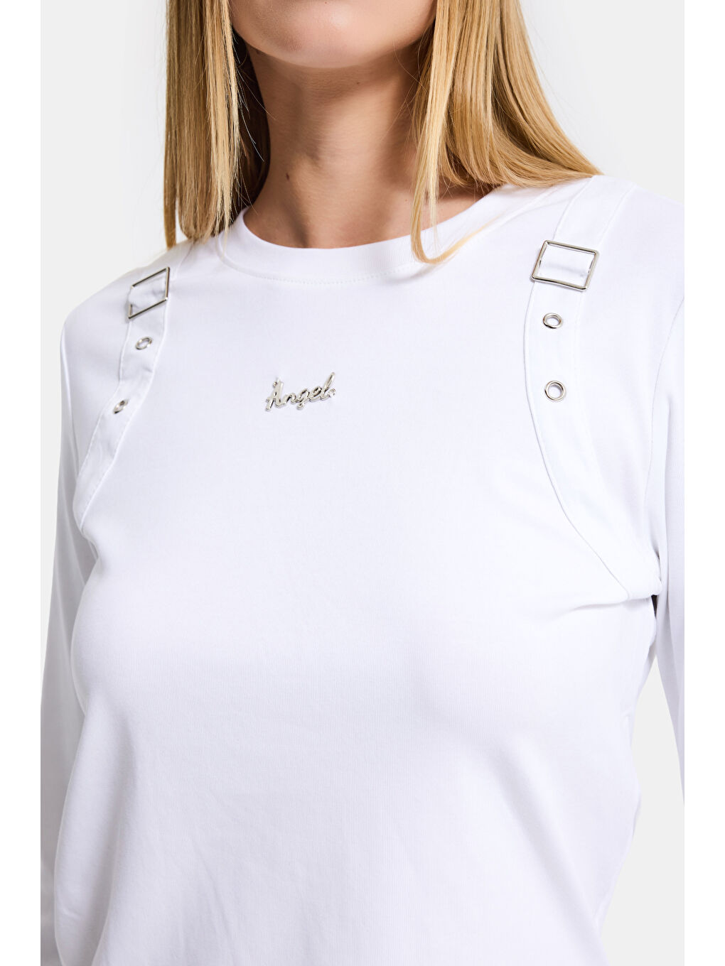 Kadın Beyaz w5 Aksesuar Detaylı Özel Tasarım Body-1