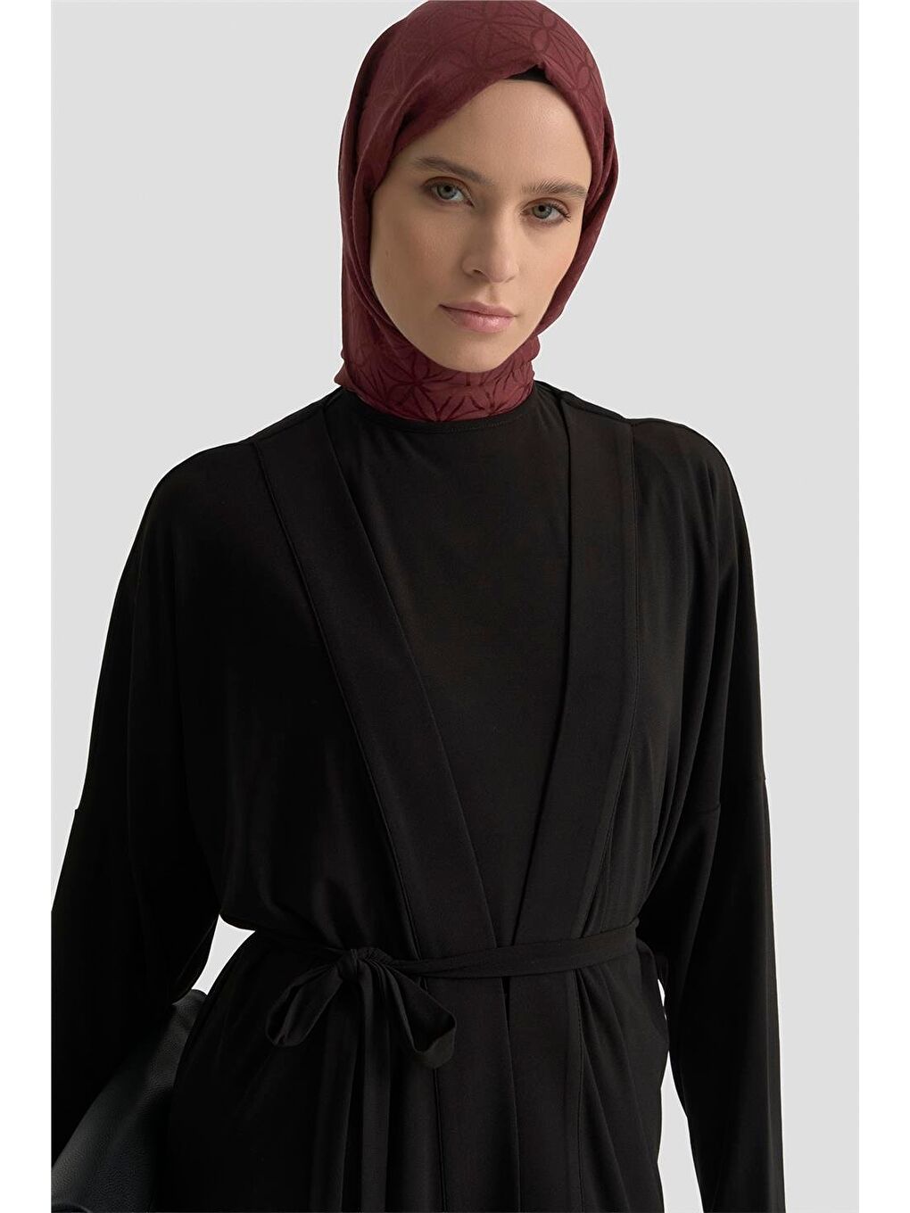 3'Lü Örme Takım 25Kd1057 Siyah-3