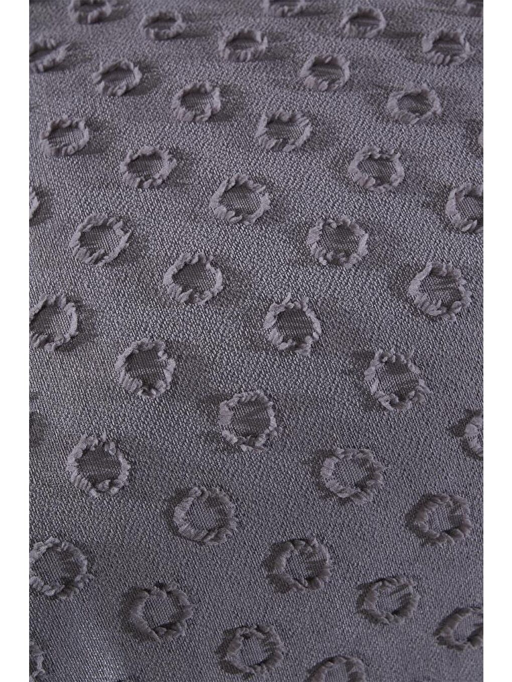 Konik 2 Parça Tek Kişilik Pike Takımı Antrasit-3