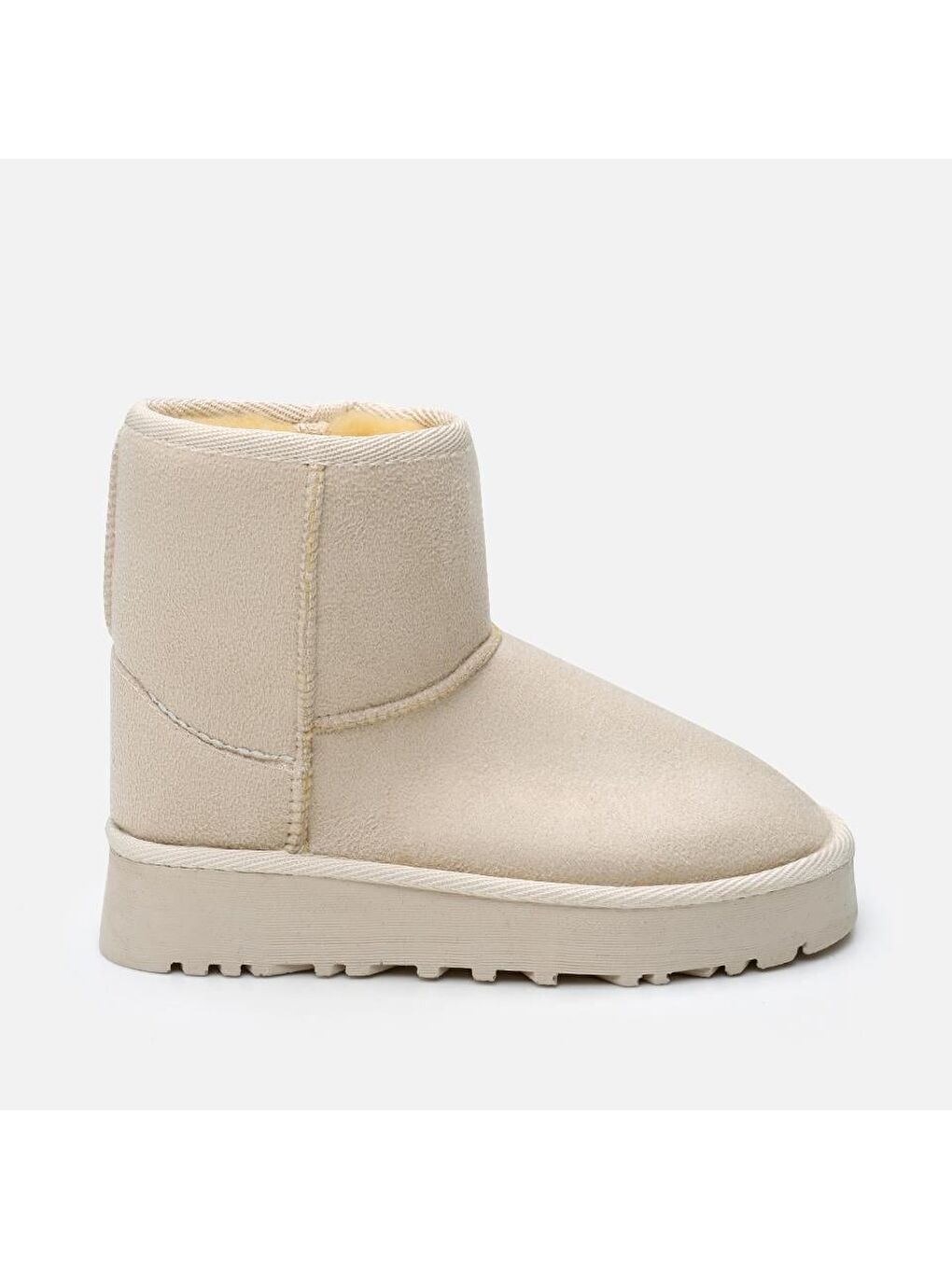 Bej Kadın Tüylü Bot-1