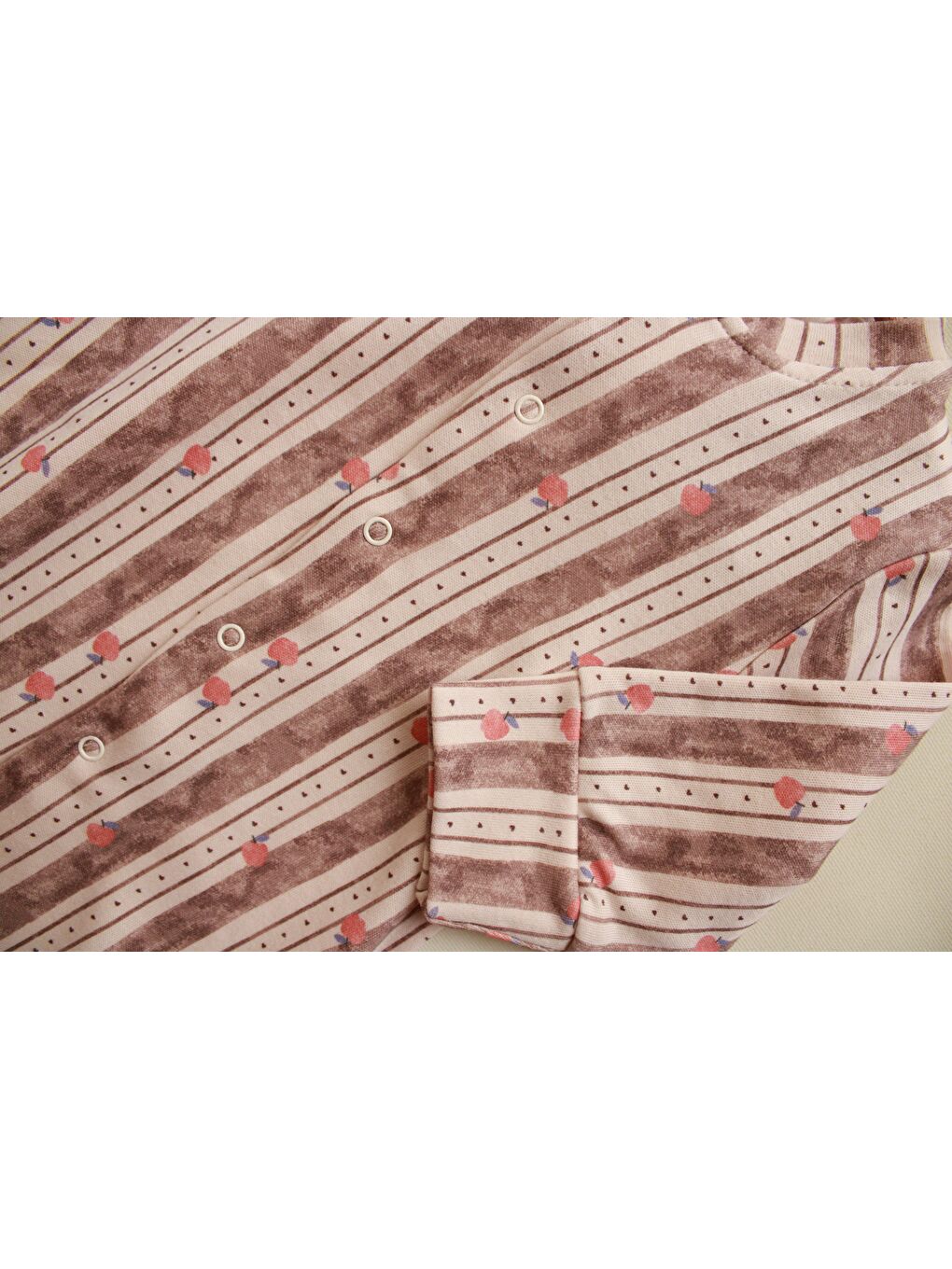 Bej Apple Baby Jumpsuit Serisi Tulum-6