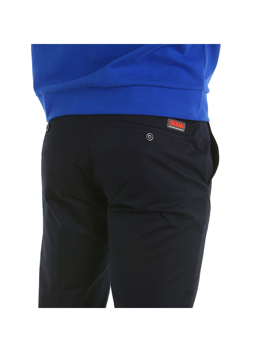 Lacivert Deck Lgt Chino Pant Erkek Mavi Pantolon-3
