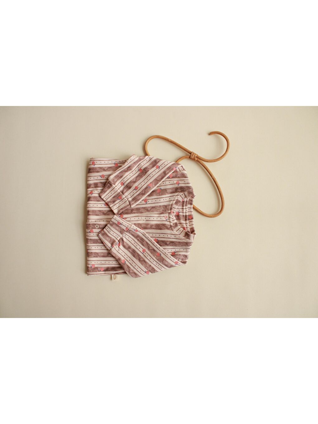 Bej Apple Baby Jumpsuit Serisi Tulum-7