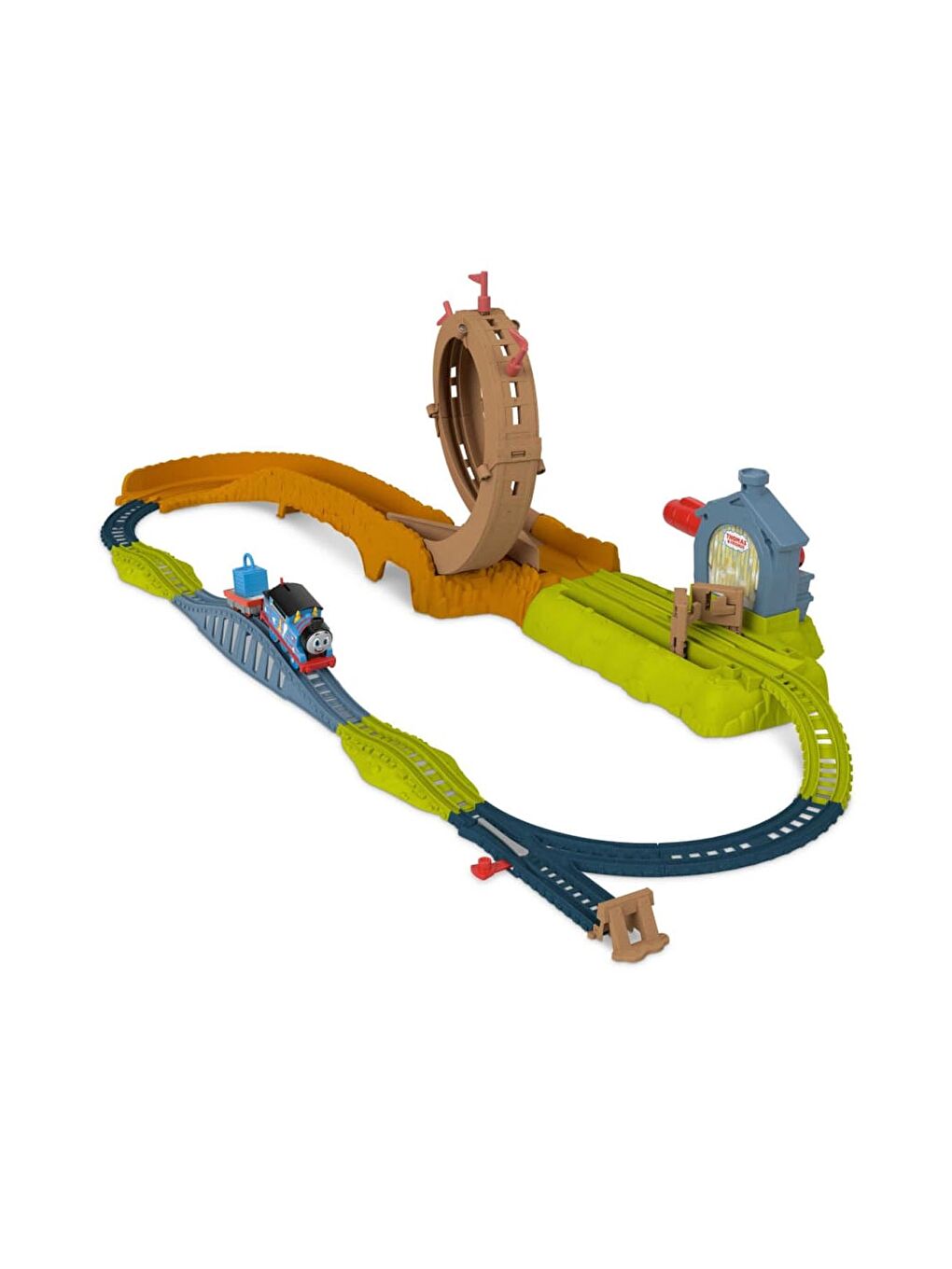 Thomas & Friends Karışık Thomas ve Arkadaşları Çemberde Dönüş Eğlencesi Oyun Seti HJL20